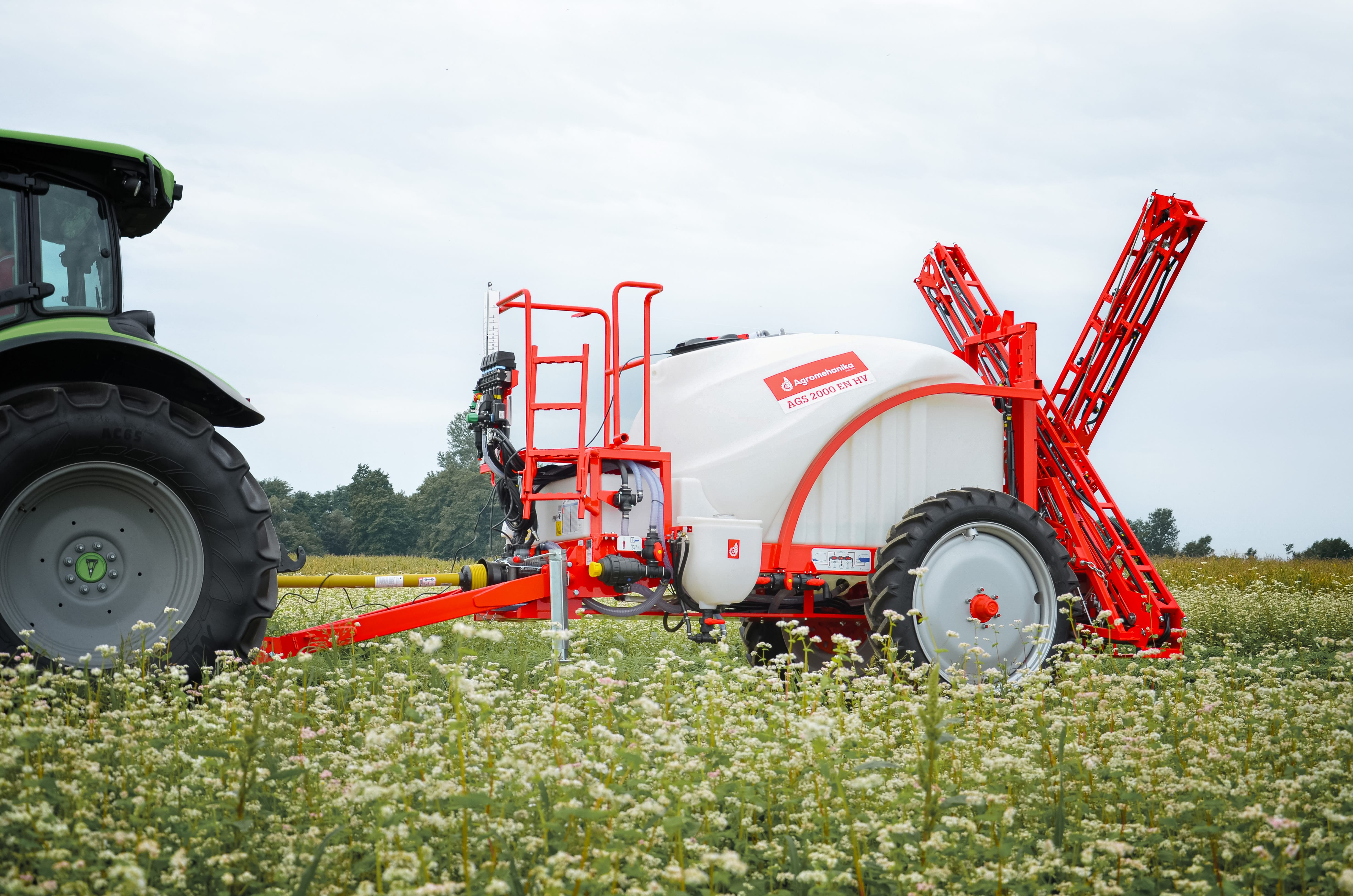 Sprayer tractat AGS 2000 EN HV Agromehanika