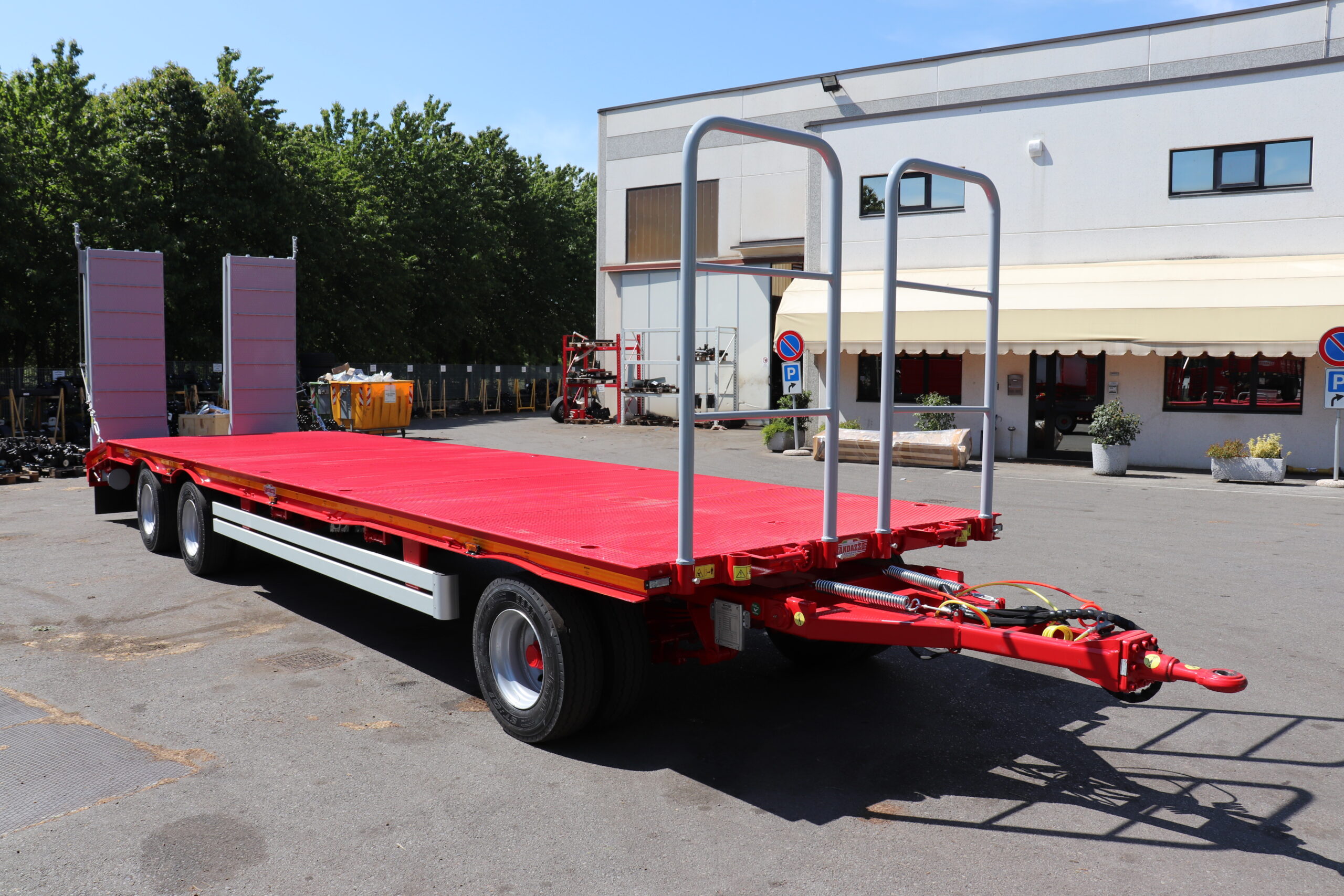 Trailer platformă omologat MR Randazzo