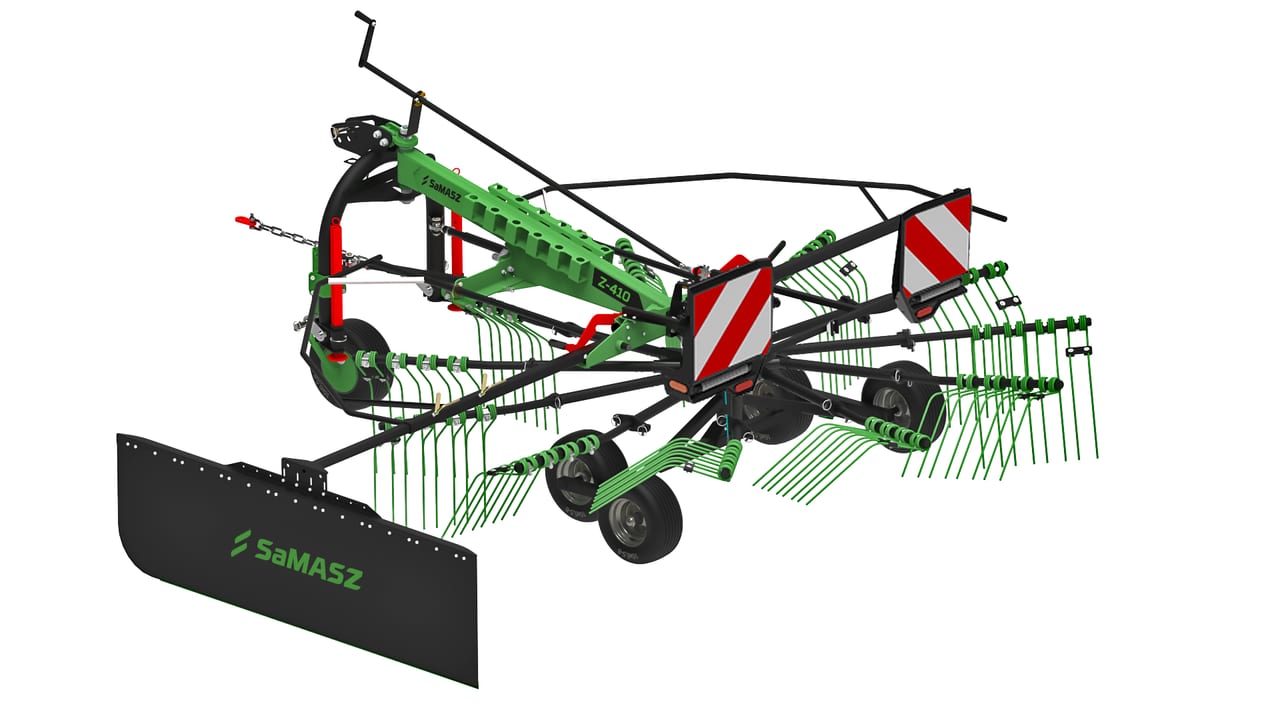 Greblă de adunat Single rotor rakes Z-suspended SaMASZ